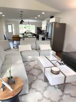 Modern 4BR Retreat w/ Hot Tub & Huge Backyard